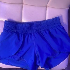 Lululemon deep blue shorts size 2
